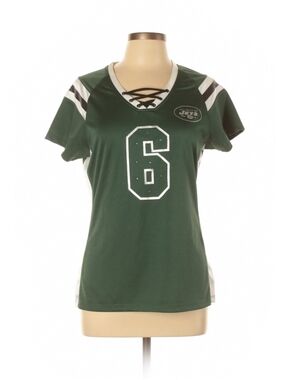 NFL Women's Large  Sequined Athletic Jersey Top